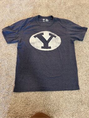 navy BYU tee